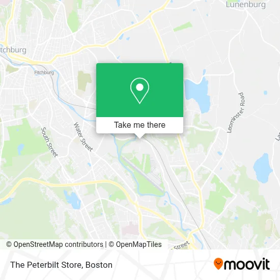 The Peterbilt Store map