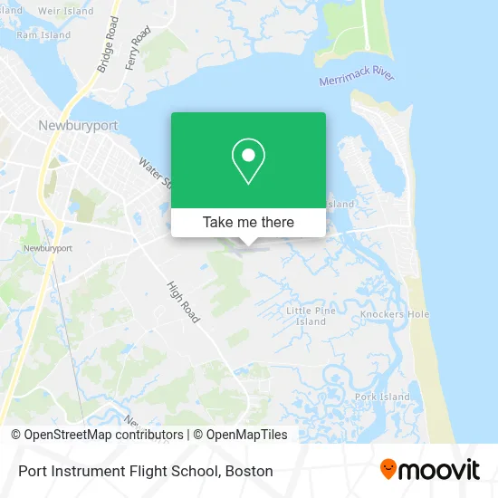 Port Instrument Flight School map