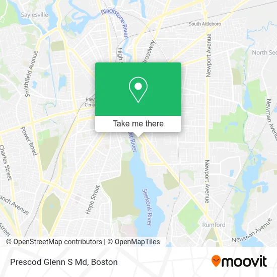 Prescod Glenn S Md map
