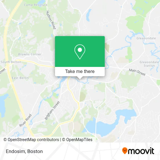 Endosim map