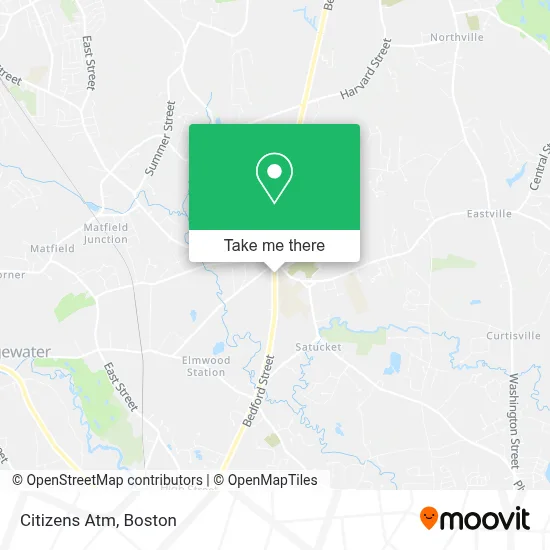 Citizens Atm map