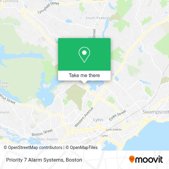 Priority 7 Alarm Systems map