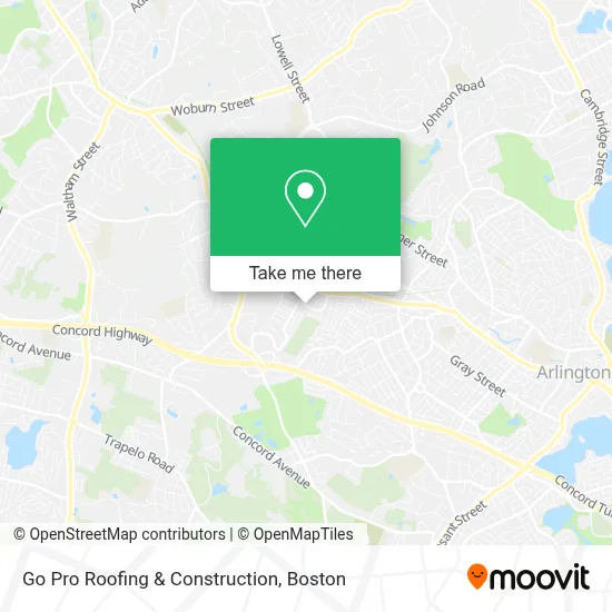 Go Pro Roofing & Construction map