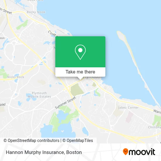 Hannon Murphy Insurance map