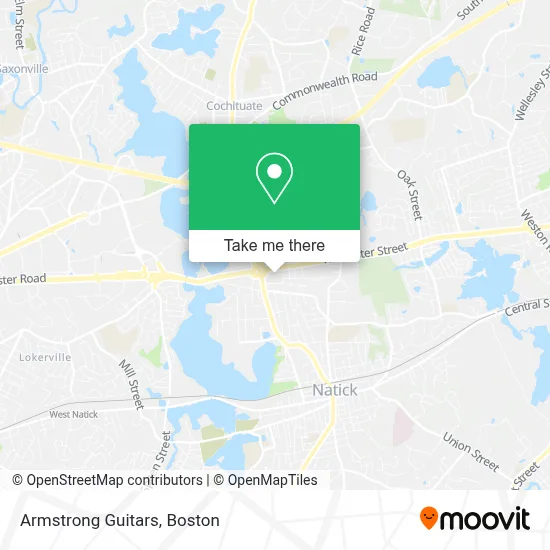 Armstrong Guitars map