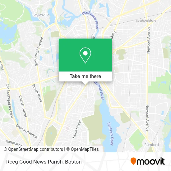 Rccg Good News Parish map