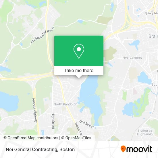 Nei General Contracting map