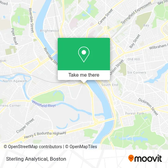 Sterling Analytical map