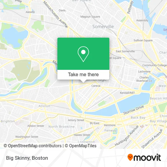 Big Skinny map