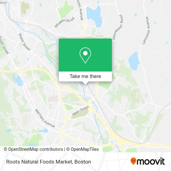 Roots Natural Foods Market map
