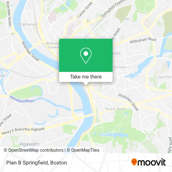 Plan B Springfield map