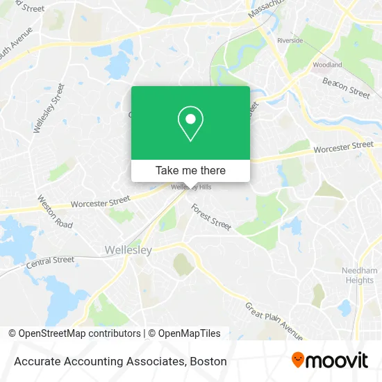Accurate Accounting Associates map