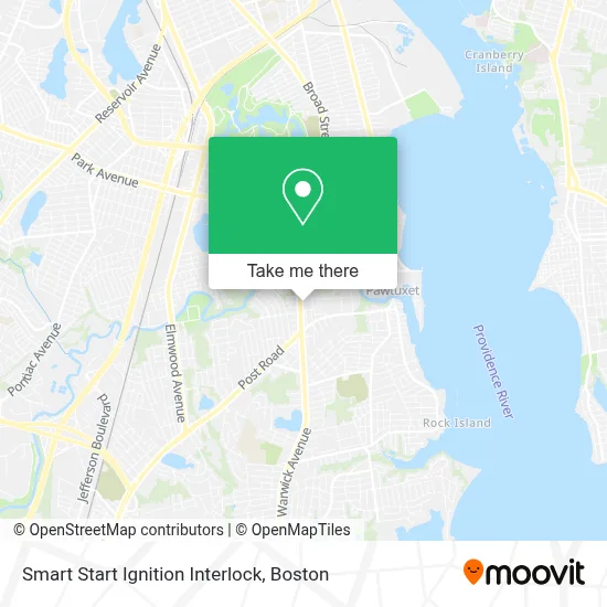Smart Start Ignition Interlock map