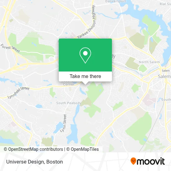 Universe Design map