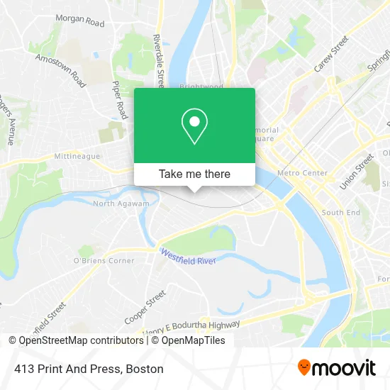 413 Print And Press map