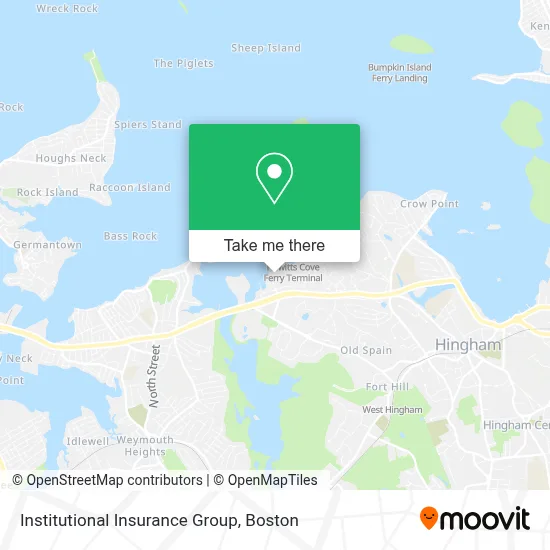 Institutional Insurance Group map