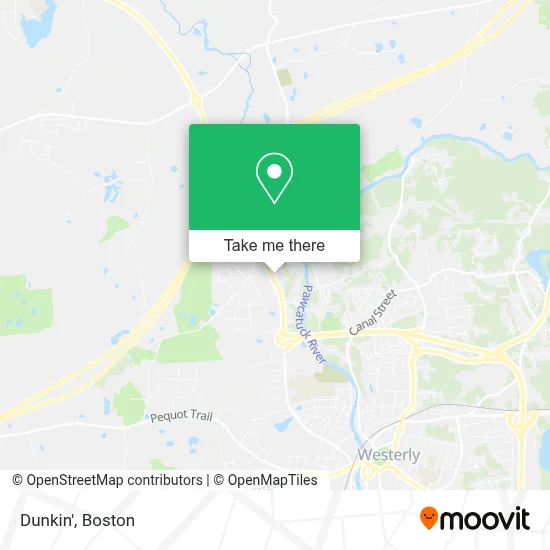 Dunkin' map