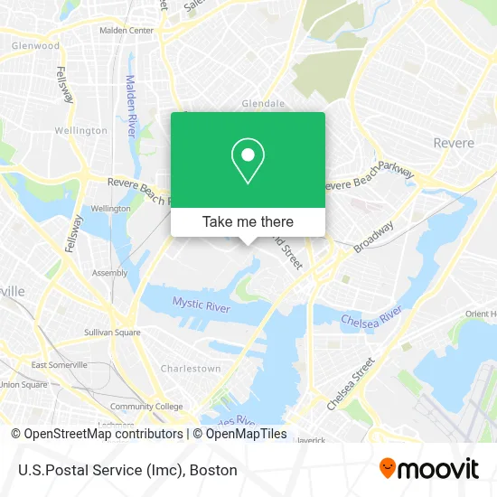 U.S.Postal Service (Imc) map