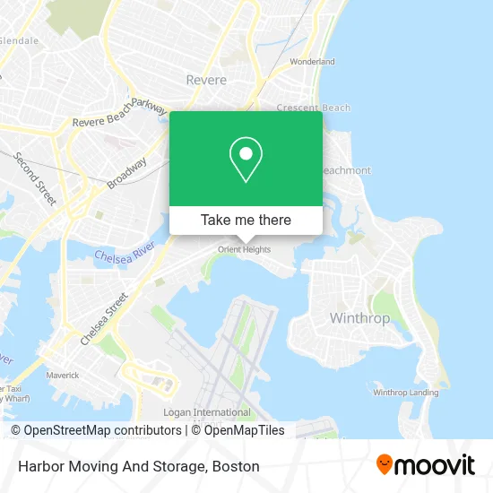 Harbor Moving And Storage map