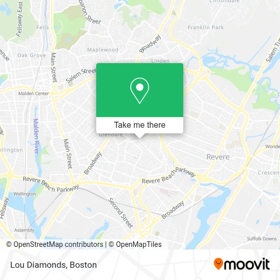 Lou Diamonds map