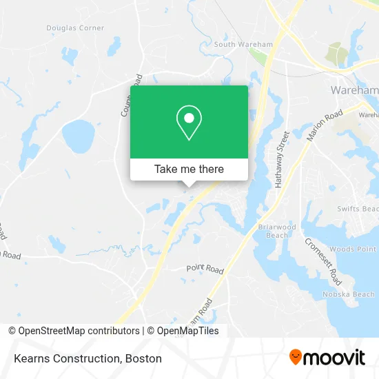 Kearns Construction map