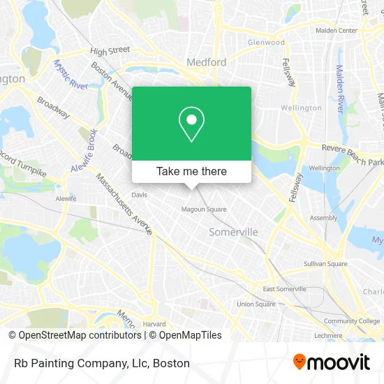 Rb Painting Company, Llc map