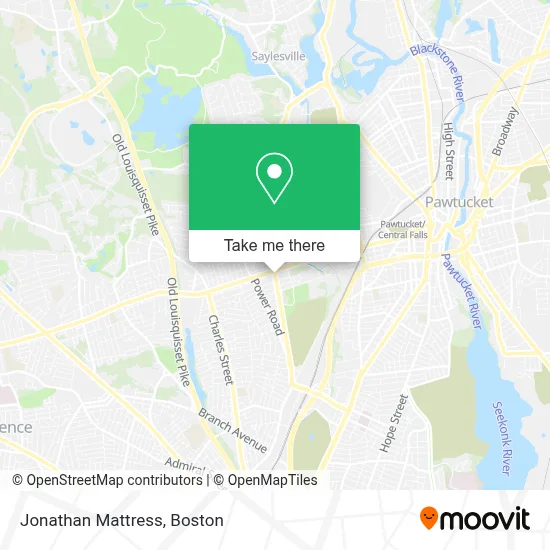 Jonathan Mattress map
