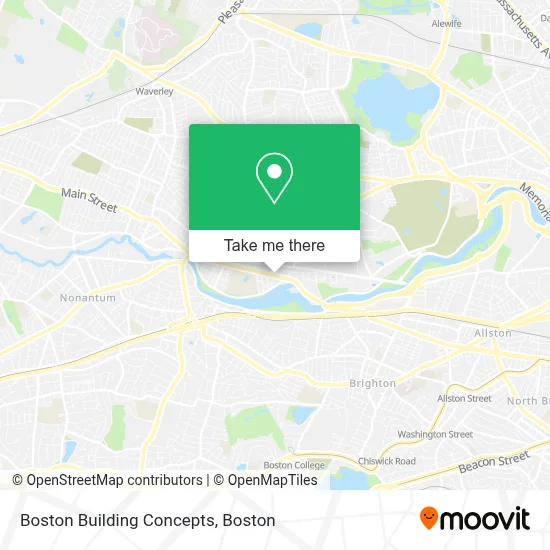 Boston Building Concepts map