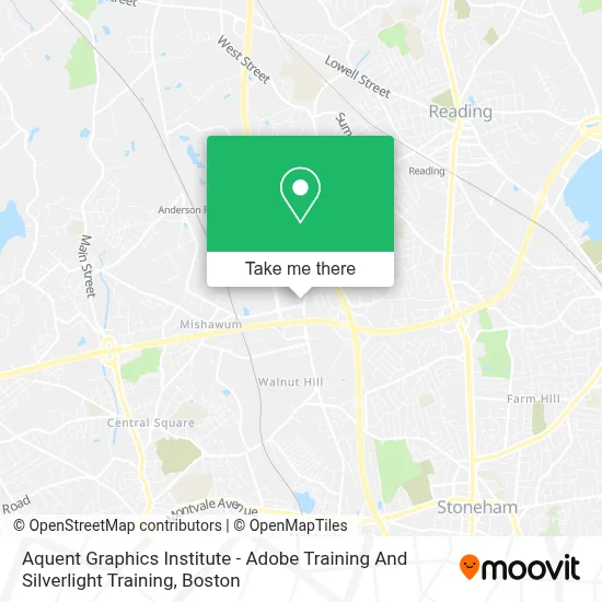 Aquent Graphics Institute - Adobe Training And Silverlight Training map