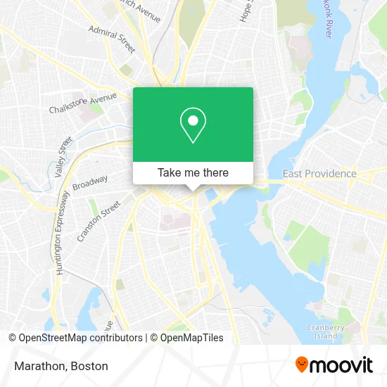 Marathon map