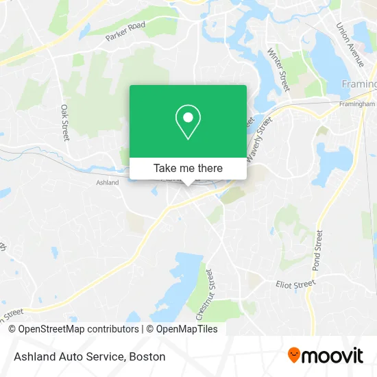 Ashland Auto Service map