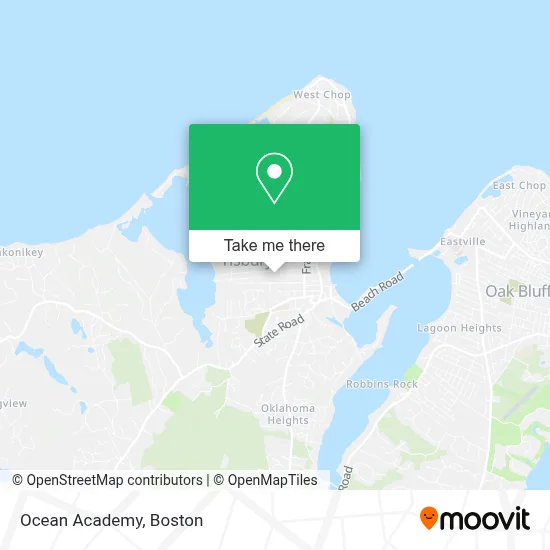 Ocean Academy map