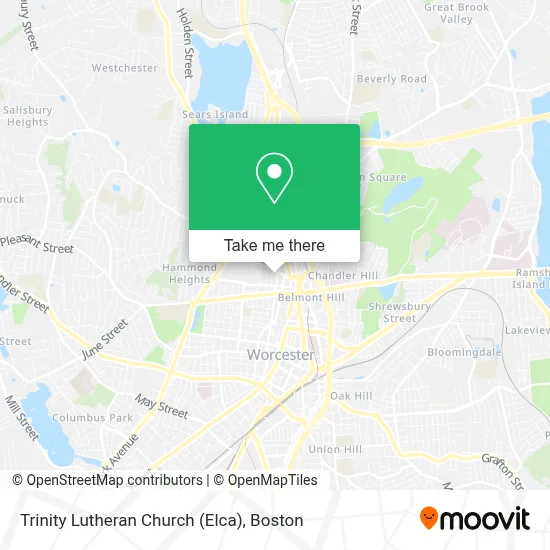 Trinity Lutheran Church (Elca) map