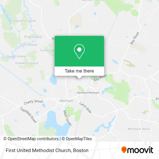 First United Methodist Church map