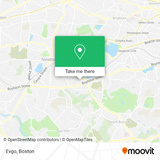 Evgo map