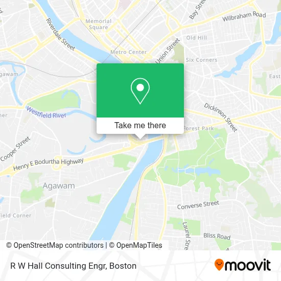 R W Hall Consulting Engr map