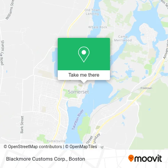 Blackmore Customs Corp. map