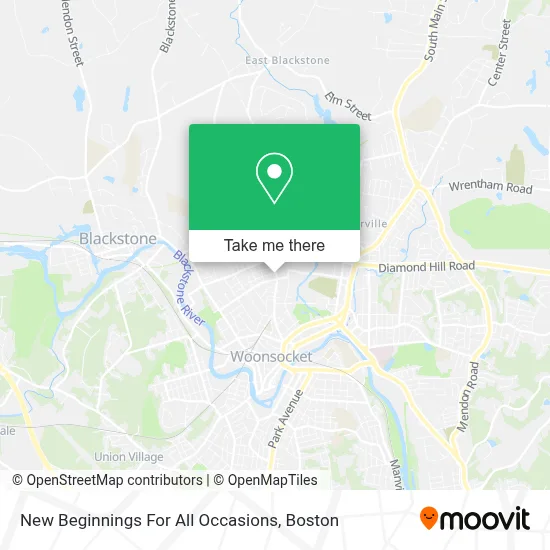 New Beginnings For All Occasions map