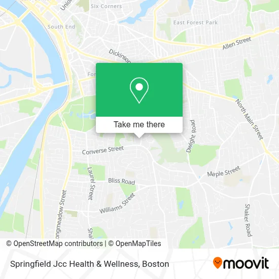 Springfield Jcc Health & Wellness map