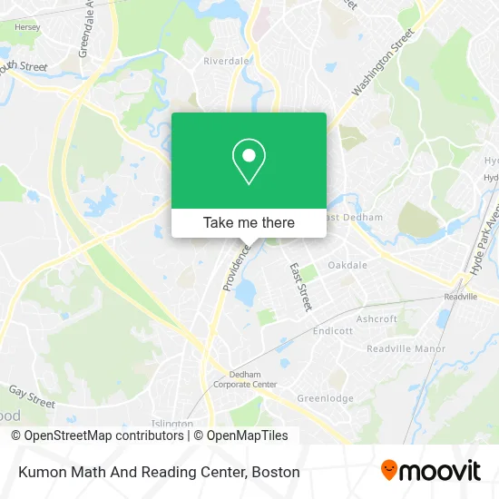 Kumon Math And Reading Center map