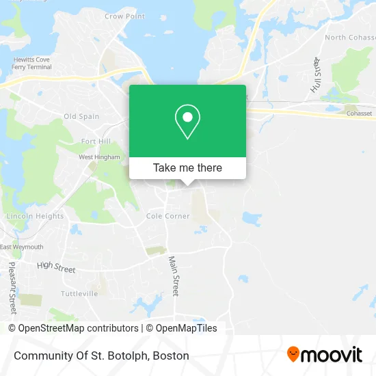 Community Of St. Botolph map