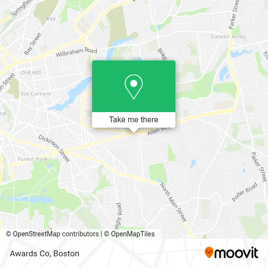 Awards Co map