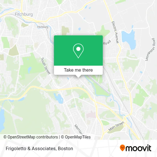 Frigoletto & Associates map