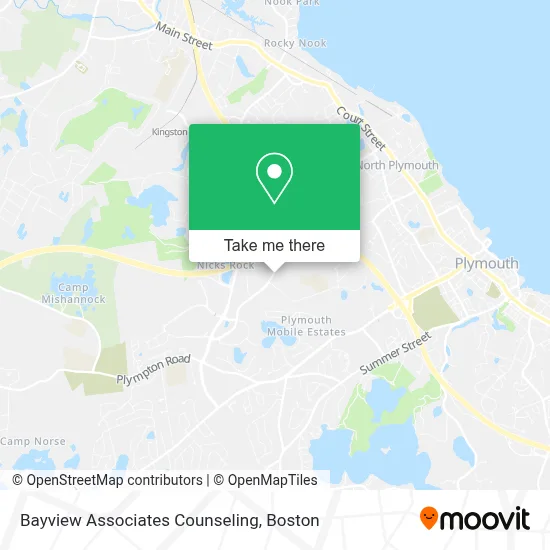 Bayview Associates Counseling map