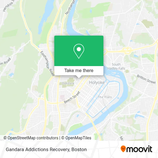 Gandara Addictions Recovery map