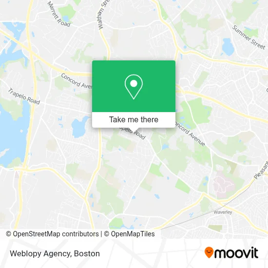 Weblopy Agency map