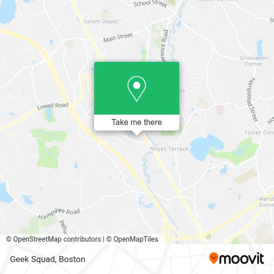 Geek Squad map
