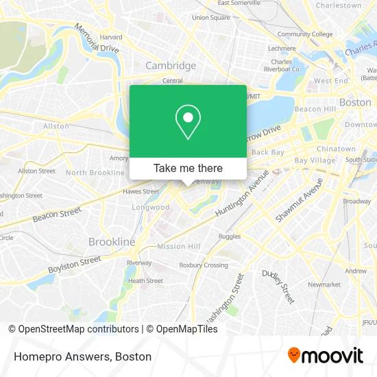 Homepro Answers map