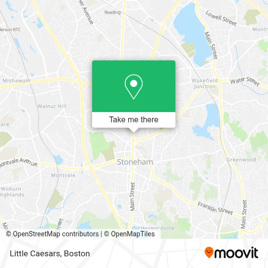 Little Caesars map
