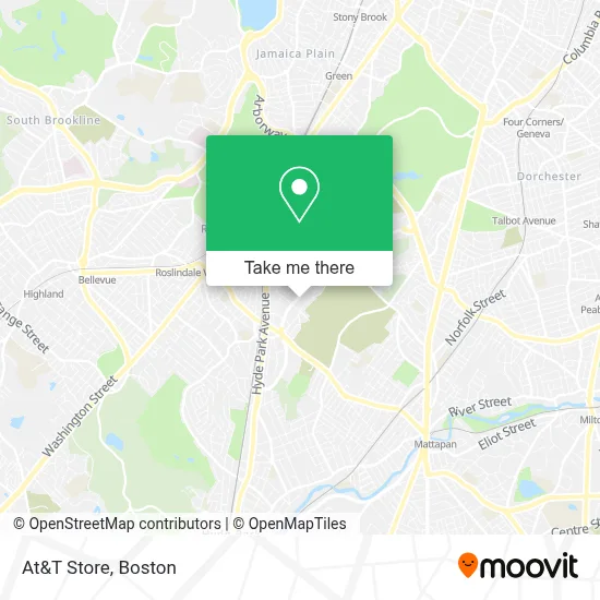 At&T Store map